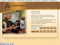 Sites similar to kaffeemaschinenmacher.de
