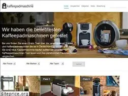 Sites similar to kaffeepadmaschine.com
