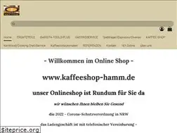 Sites similar to kaffeeshop-hamm.de