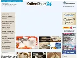 Sites similar to kaffeeshop24.de