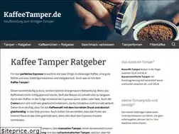 Sites similar to kaffeetamper.de