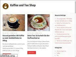 Sites similar to kaffeeundteeshop.de