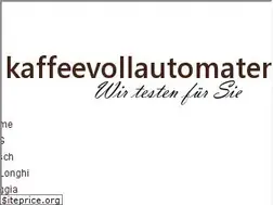 Sites similar to kaffeevollautomaten.net