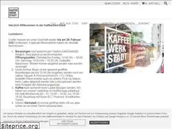 Sites similar to kaffeewerkstadt.ch