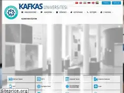 Sites similar to kafkas.edu.tr
