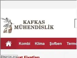Sites similar to kafkasmuhendislik.com.tr
