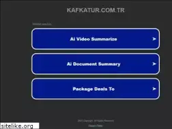 Sites similar to kafkatur.com.tr