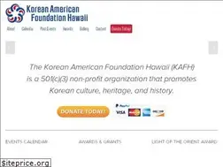 Sites similar to kafoundationhi.org