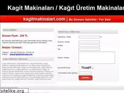 Sites similar to kagitmakinalari.com