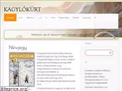 Sites similar to kagylokurt.hu