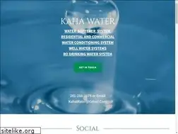 Sites similar to kahawater.com