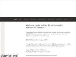 Sites similar to kahlerglencommunity.org