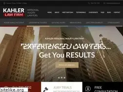 Sites similar to kahlerlawfirm.com