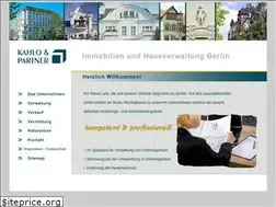 Sites similar to kahlo-partner.de