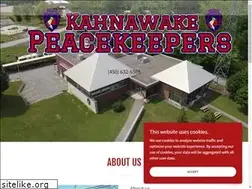 Sites similar to kahnawakepeacekeepers.ca