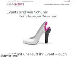 Sites similar to kahnevents.de