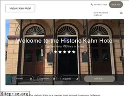 Sites similar to kahnsaloon.com