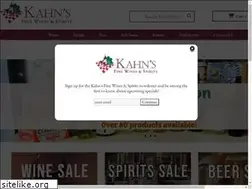 Sites similar to kahnsfinewines.com