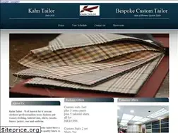 Sites similar to kahntailor.com