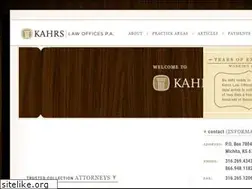 Sites similar to kahrslaw.com