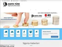 Sites similar to kahtaturksigorta.com.tr