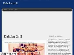 Sites similar to kahukugrill.com