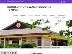 Sites similar to kahuluihongwanji.org