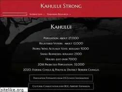 Sites similar to kahuluistrong.com