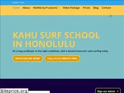 Sites similar to kahusurfschool.com