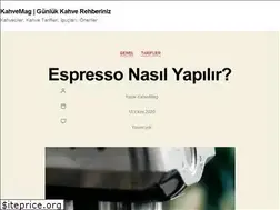 Sites similar to kahvemag.com