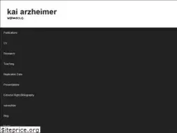 Sites similar to kai-arzheimer.com