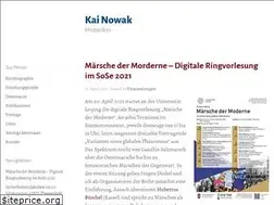 Sites similar to kai-nowak.de