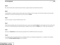 Sites similar to kaibaumgartner.com