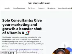 Sites similar to kaidavis.com