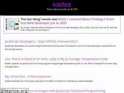 Sites similar to kaidez.com