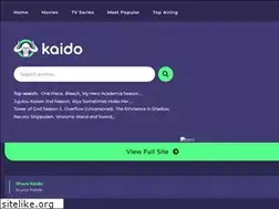 Sites similar to kaido.to