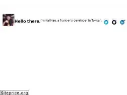 Sites similar to kaihao.dev
