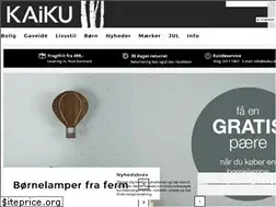 Sites similar to kaiku.dk