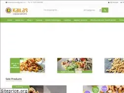 Sites similar to kailascashew.com