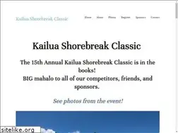Sites similar to kailuashorebreakclassic.com