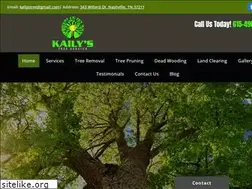 Sites similar to kailystreeservice.com