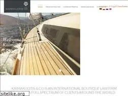 Sites similar to kaimakliotislaw.com
