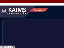Sites similar to kaims.edu.pk
