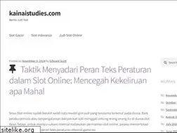 Sites similar to kainaistudies.com