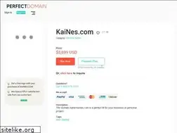 Sites similar to kaines.com