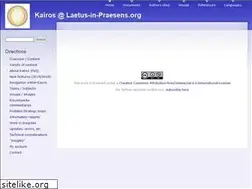 Sites similar to kairos.laetusinpraesens.org