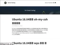 Sites similar to kairos03.github.io
