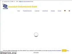 Sites similar to kaiser-aluschmiedetechnik.de
