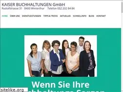 Sites similar to kaiser-buchhaltungen.ch
