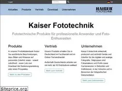 Sites similar to kaiser-fototechnik.de